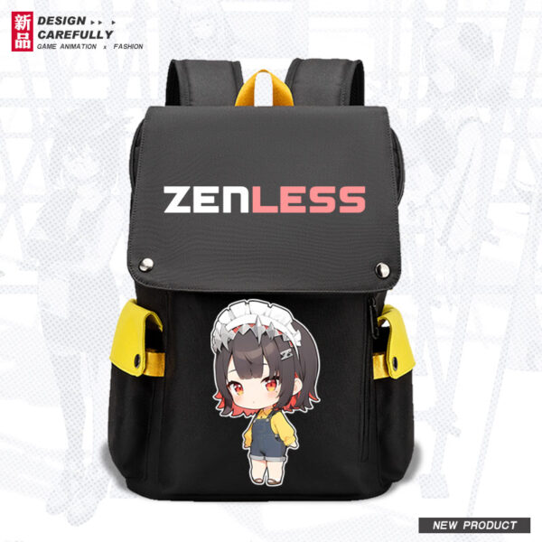 Game Anime Zenless Zone Zero Ellen Joe Kids School Bag Student Backpack Game Men Women Versatile Casual Backpack