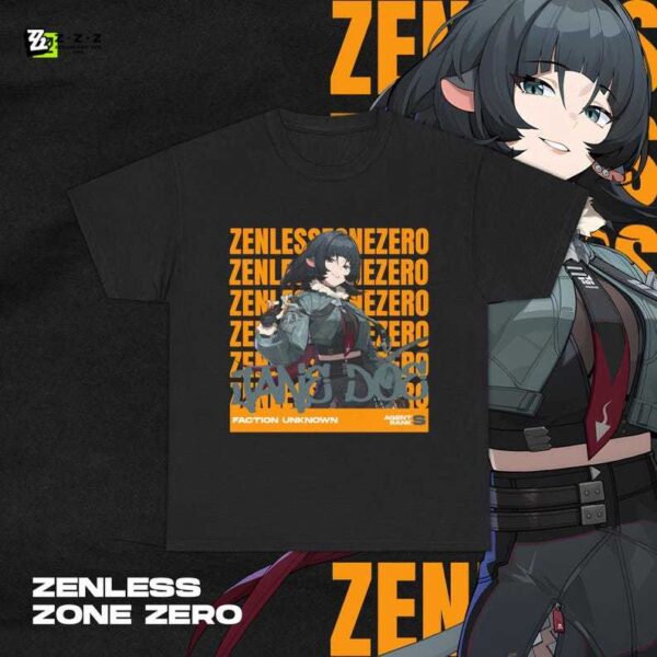 Zenless Zone Zero Jane Doe Shirt ZZZ Gacha Game Merch Fan Shirt Unisex Cotton