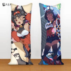 Zenless Zone Zero Nekomata Long Body Pillow Game Bed Pillow