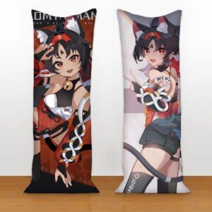 Zenless Zone Zero Game Nekomata Long Pillow Game Bed Pillow