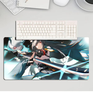 Zenless Zone Zero Hoshimi Miyabi Mousepad Large Gaming Mouse Pad LockEdge Thickened Computer Keyboard Table Desk Mat