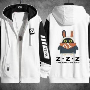 Zenless Zone Zero Thin Zippered Bangboo Hoodie Spring And Autumn Winter Casual Sportswear Game Clothing