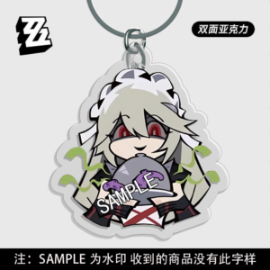 Zenless Zone Zero Cute Ellen Joe Shark Keychain