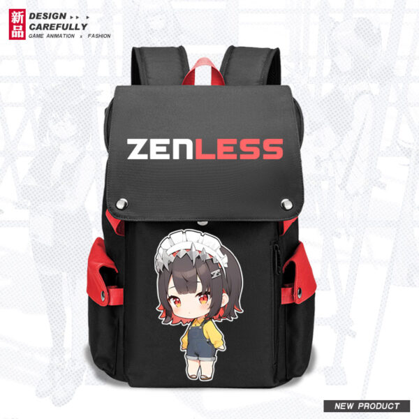 Game Anime Zenless Zone Zero Ellen Joe Kids School Bag Student Backpack Game Men Women Versatile Casual Backpack