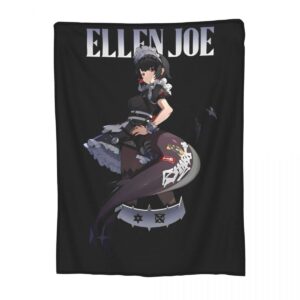 Comfort Ellen Joe Zenless Zone Zero Blanket Accessories Room Decorative Throw Blankets Ultra-Soft Flannel for Office