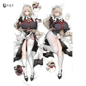 Zenless Zone Zero Alexandrina Sebast Cosplay Hug Body Pillow Case 2-Side Printed Peachskin XMAS Pillow Case Long Body Cover