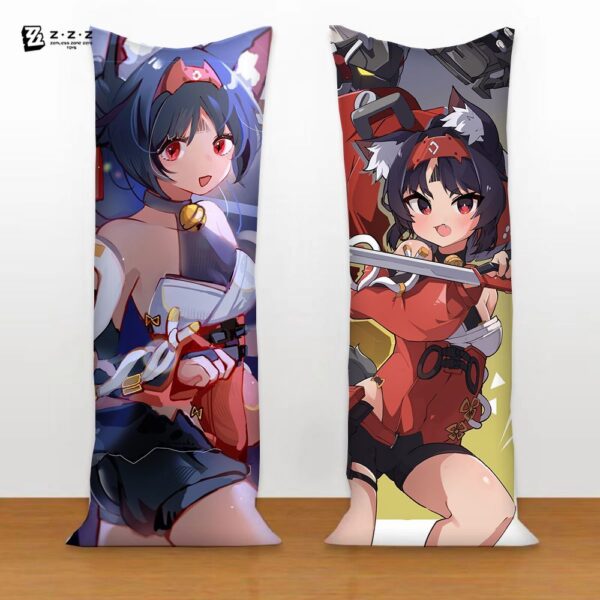 Zenless Zone Zero Nekomata Long Body Pillow Game Bed Pillow