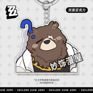 Zenless Zone Zero Chibi Version Acrylic Keychain