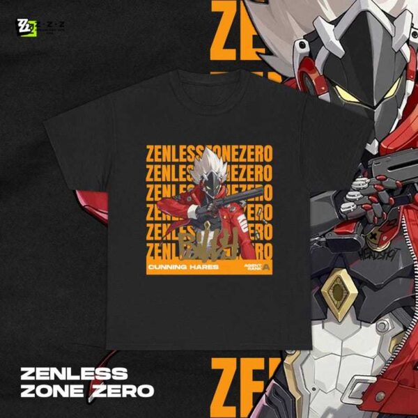 Zenless Zone Zero Billy Shirt ZZZ Gacha Game Merch Fan Shirt Unisex Cotton