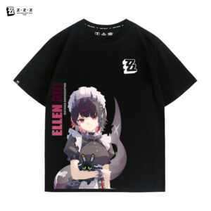 Zenless Zone Zero Ellen Joe Game Characters Summer Thin T-shirt