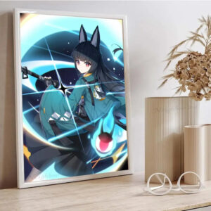 Zenless Zone Zero Miyabi Hoshimi Game Poster HD Posters Home Room Bar Cafe Decor Art Wall Painting Picture