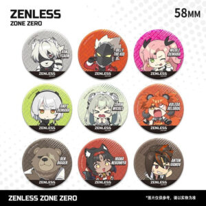 Zenless Zone Zero Cute Badges - Von Lycaon