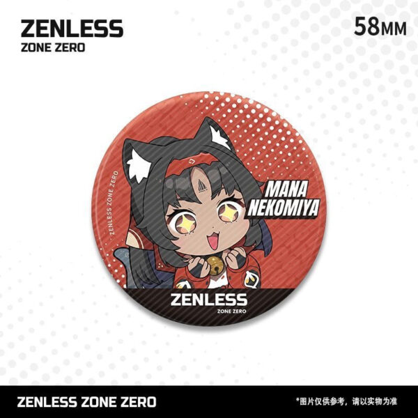 Zenless Zone Zero Cute Badges - Von Lycaon