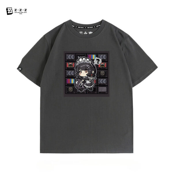 Zenless Zone Zero Ellen Joe Game Characters Summer Thin T-Shirt