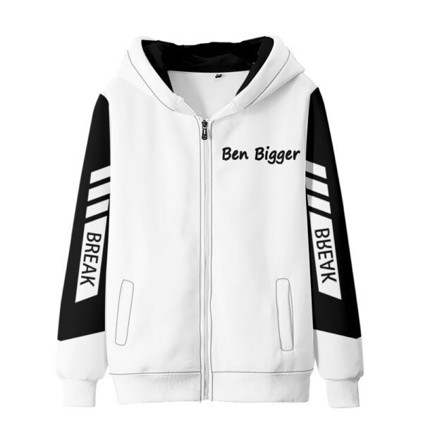 Game Fans Cosplay Zenless Zone Zero Anime Thin Zippered Hoodie Spring Autumn Black White Casual Women Men Sportswear Clothing