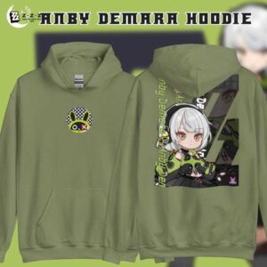 Anby Demara ZZZ Zenless Zone Zero Fanart Unisex Hoodie