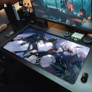 Zenless Zone Zero Von Lycaon Mousepad Large Gaming Mouse Pad LockEdge Thickened Computer Keyboard Table Desk Mat