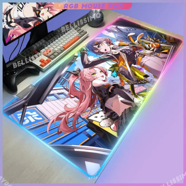 Zenless Zone Zero Mouse Pad Mousepad Large Cool eyboard Office gaming Desk Game Rubber No-slip Mat