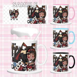 Zenless Zone Zero Nekomiya Mana Ceramic Mug Coffee Cup Couple Office Water Cup