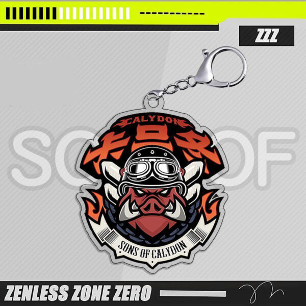 Zenless Zone Zero Factions Keychain