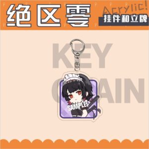 Zenless Zone Zero Acrylic Character Keychain Backpack Accessories Ornament Collection Gifts