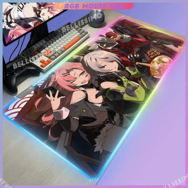 Zenless Zone Zero Mouse Pad Mousepad Large Cool eyboard Office gaming Desk Game Rubber No-slip Mat