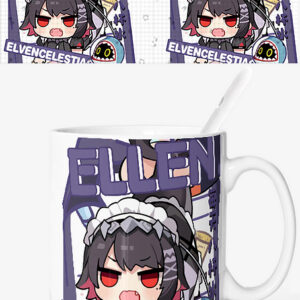 Zenless Zone Zero Ellen Joe Ceramic Mug - Chibi Creative Office Coffee Cup