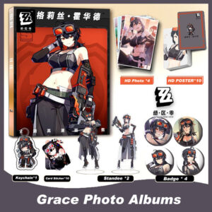 Zenless Zone Zero Grace Merchandise Set - Art Book