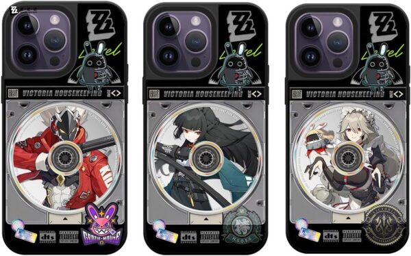 Zenless Zone Zero Phone Case for iPhone Case Series CD Player Design Hoshimi Miyabi Rina Billy