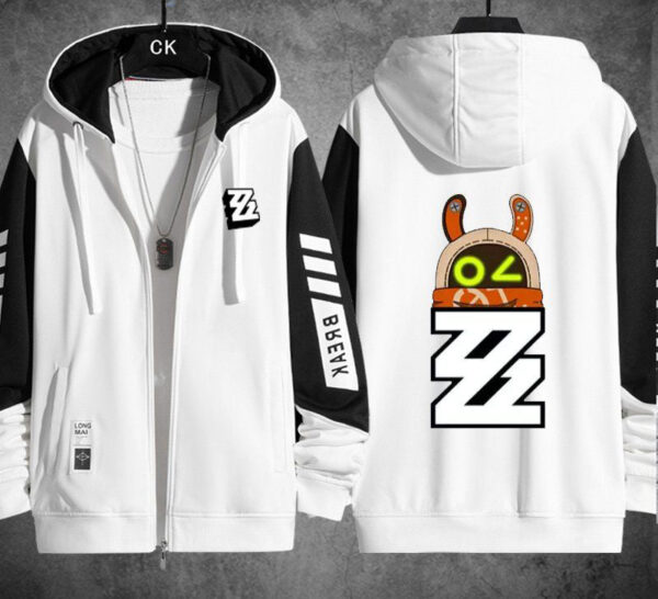 Zenless Zone Zero Thin Zippered Bangboo Hoodie Spring And Autumn Winter Casual Sportswear Game Clothing