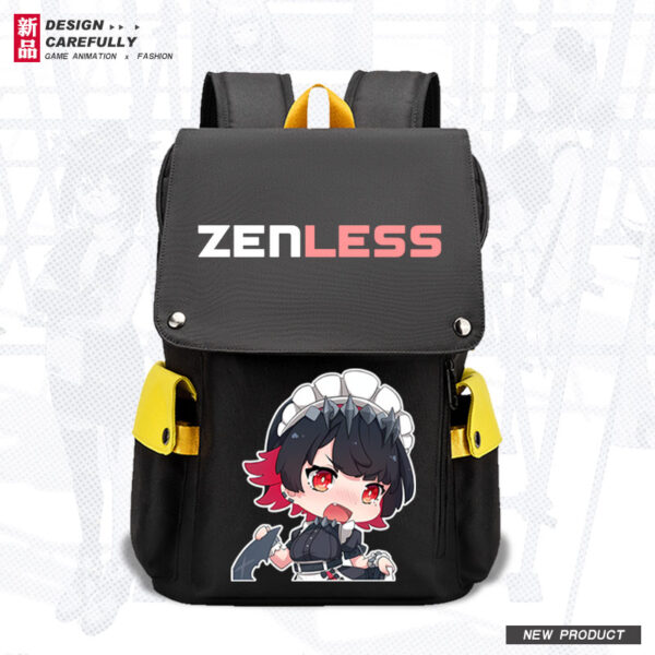 Game Anime Zenless Zone Zero Ellen Joe Kids School Bag Student Backpack Game Men Women Versatile Casual Backpack