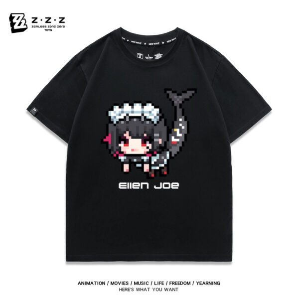 Zenless Zone Zero -  Ellen Pixel T-Shirt