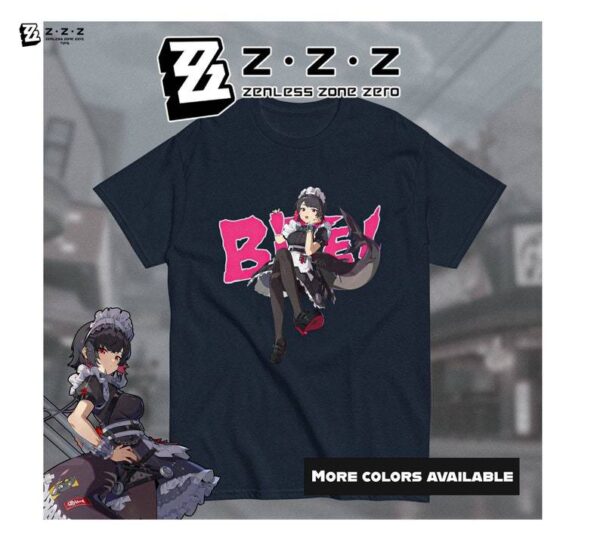 Zenless Zone Zero Ellen Joe Tee | ZZZ Victoria Housekeeping | Anime Graphic T-Shirt | Gacha Gaming Gift | Zenless Fan Merch | Unisex tee