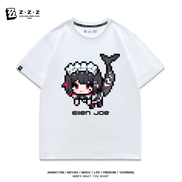 Zenless Zone Zero -  Ellen Pixel T-Shirt