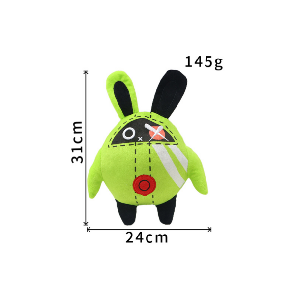 Zenless Zone Zero  30CM Plush Bangboo Toy Rabbit Golden Bangbu Plush Doll Zenless Zone Zero Stuffed Plushies Toy for Fans Gift