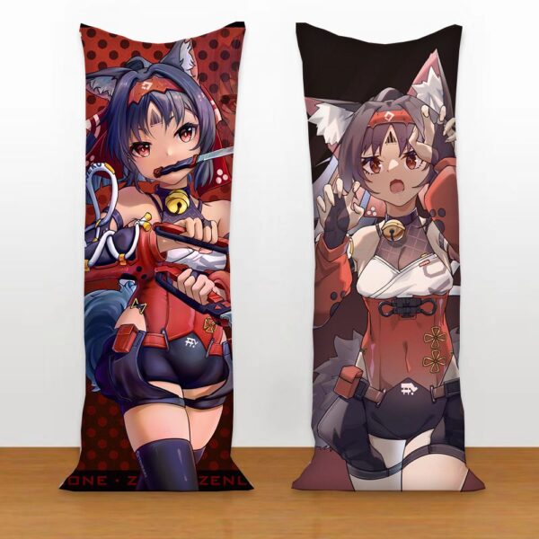 Zenless Zone Zero Game Nekomata Long Pillow Game Bed Pillow