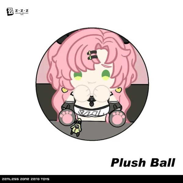 Zenless Zone Zero Nicole Demara Anby Demara Ellen Joe Cute Plush Ball Chibi Plushies Pendant Toys