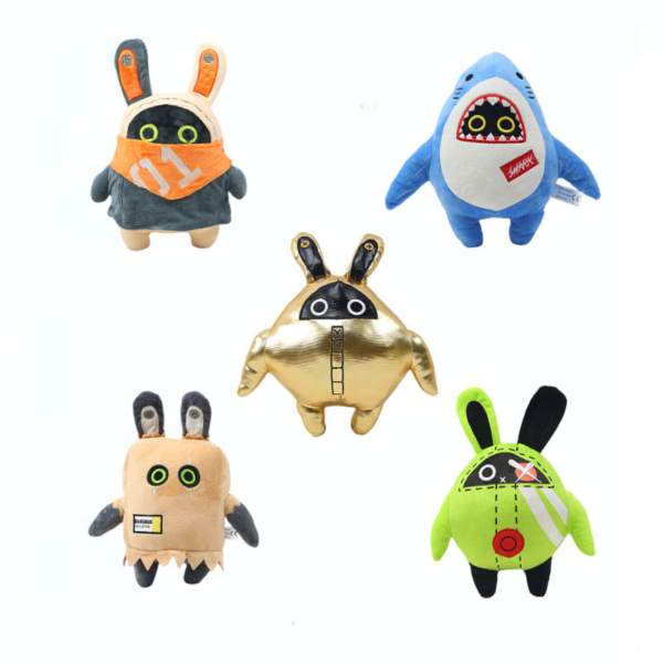 Zenless Zone Zero  30CM Plush Bangboo Toy Rabbit Golden Bangbu Plush Doll Zenless Zone Zero Stuffed Plushies Toy for Fans Gift