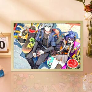 Zenless Zone Zero - Wooden Jigsaw Puzzle Collection with Frame - Large Puzzle Set