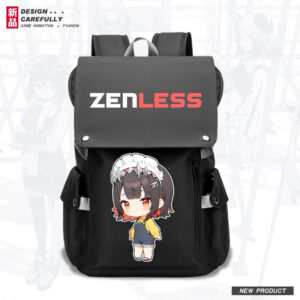 Game Anime Zenless Zone Zero Ellen Joe Kids School Bag Student Backpack Game Men Women Versatile Casual Backpack