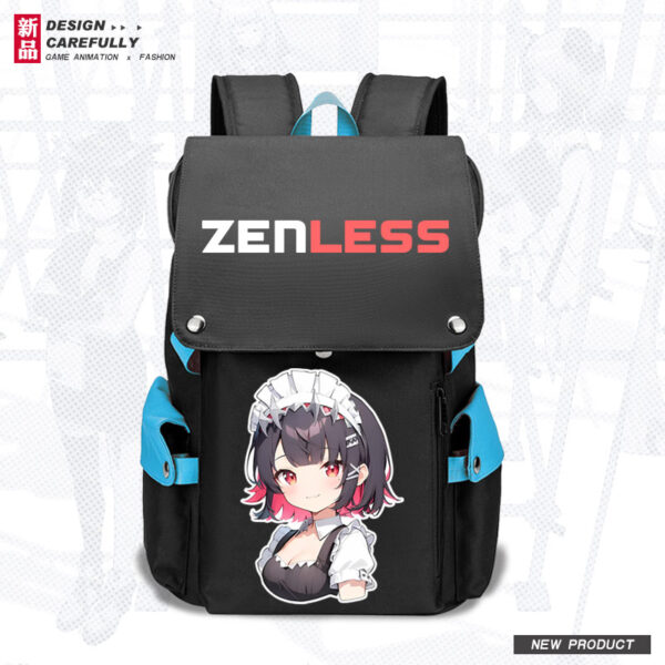 Game Anime Zenless Zone Zero Ellen Joe Kids School Bag Student Backpack Game Men Women Versatile Casual Backpack