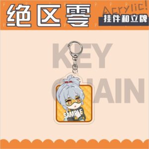 Zenless Zone Zero Acrylic Character Keychain Backpack Accessories Ornament Collection Gifts