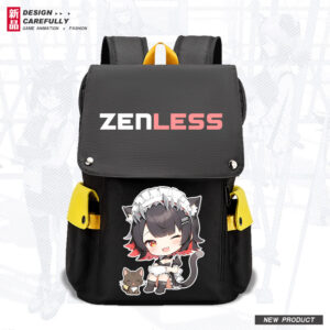 Game Anime Zenless Zone Zero Ellen Joe Kids School Bag Student Backpack Game Men Women Versatile Casual Backpack