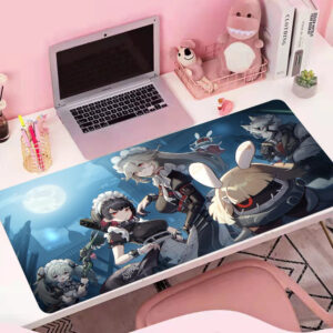 Zenless Zone Zero Mouse Pad Gentle House Anby Derama Corin Nicole Hoshimi Grace Von Gamer Mechanical Keyboard Desk Mats