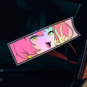 Zenless Zone Zero Nicole Holographic Vinyl Decal Sticker