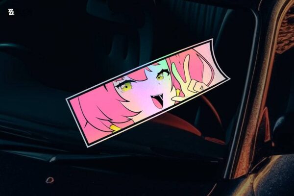 Zenless Zone Zero Nicole Holographic Vinyl Decal Sticker