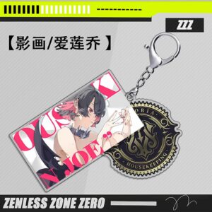 Zenless Zone Zero Characters Acrylic Keychains