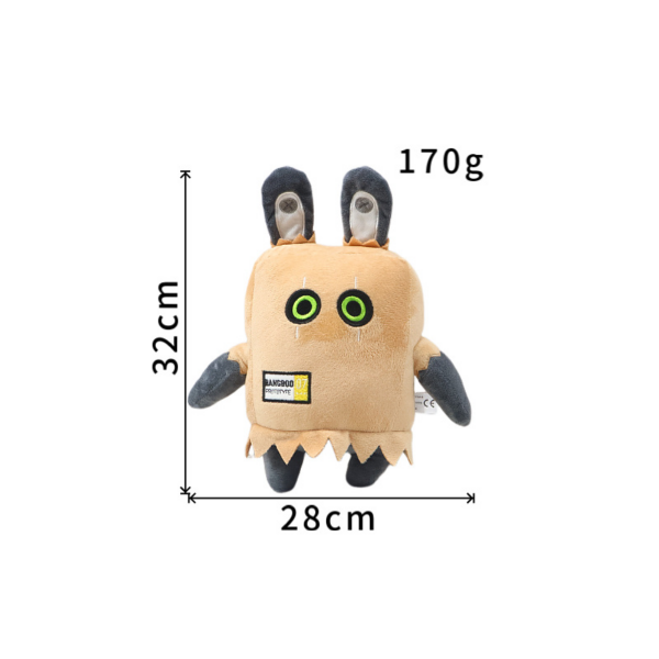 Zenless Zone Zero  30CM Plush Bangboo Toy Rabbit Golden Bangbu Plush Doll Zenless Zone Zero Stuffed Plushies Toy for Fans Gift