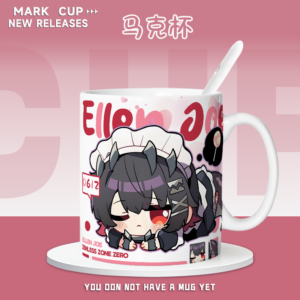 Zenless Zone Zero Ellen Joe Ceramic Mug - Chibi Creative Office Coffee Cup