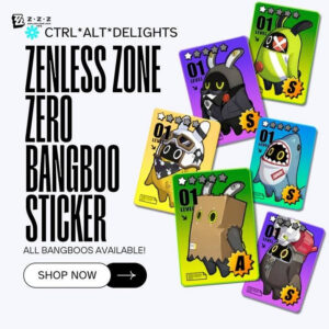 Zenless Zone Zero Holographic Vinyl Sticker - 2.5″ Bangboo Sticker - ZZZ Gaming Sticker